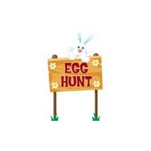 Egg Hunt Sign